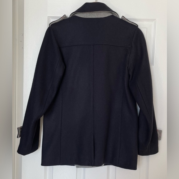 BOSS Hugo Boss Wool Coat Jacket, Blue & Grey, Boys Size 12-XS, NEW WITH TAG - Picture 8 of 12